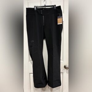 The North Face Women's 1X Plus Snoga Ski Pants Black NWT Snowboard High Stretch